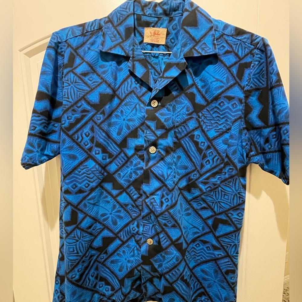 Vintage 50”s/60”s Ui Maika’i Made in Hawaii Aloha Shirt